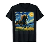 Hanoverian Starry Night Hanoverian Horse T-Shirt