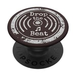 Drop the Beat Music PopSockets PopGrip Interchangeable