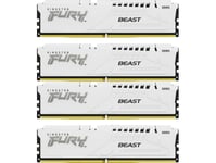 Kingston Fury Beast 128Gb 5200Mt/S Ddr5 Cl40 Dimm Kit Of 4 White Xmp