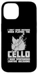 iPhone 14 Cello Instrument Funny Playing Musical Lesson Case