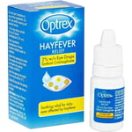 Optrex Hayfever Eye Drops 10ml | Itchy & Dry Eye Relief | Allergy & Pollen Care