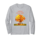 Apple Tree Picking Season Fall Autumn Harvest Long Sleeve T-Shirt