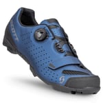 Scott Comp Boa Cykelskor Metallic Blue/Black - Skostorlek 40