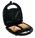 750W BLACK SANDWICH MAKER TOASTER  EASY CLEAN SIMPLE CONTROLS NEW