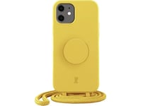 Just Elegance Case Je Popgrip Iphone 11/Xr 6.1" Yellow/Rabbit`S Peacock 30046 (Just Elegance)