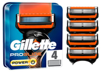 Rakblad Gillette Fusion ProGlide Power 4-pack