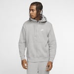 Nike M Club Hoodie Fz Bb Hupparit DK GREY HEATHER