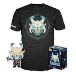 Fortnite Ragnarok POP! Figure & Tee Box Funko Exclusive Pop & T-shirt Size M