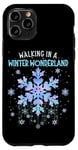 iPhone 11 Pro Walking In A Winter Wonderland Tie Dye Snowflake Christmas Case