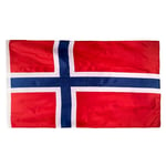 Norge Flagga - Röd/Blå/Vit - merchandise, storlek One Size