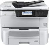 Epson WorkForce Pro WF-C8690DWF - allt-i-ett utskriftsenhet - skriv ut, skanna, kopiera, faxa 4800 x 1200 DPI A3+ DUPLEX DADF 24ppm Wi-Fi AirPrint