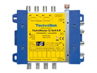 Technisat Technirouter 5/2X4 K-R - Satellitt / Terrestrisk Signal Multi-Kontakt