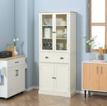 Kitchen Cabinet Pantry Cupboard Drawer Storage Organizer Door Shelf Colonial