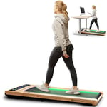 Sportstech Swalk Walking Pad & Tapis de Course éclairé par LED - pour la Maison & Le Bureau - Tapis de Course avec Vitesse réglable jusqu'à 6 km/h (Swalk - Aspect Bois Brun Clair)