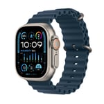 Apple Watch Ultra 2 49mm Titanium Blue Ocean Band