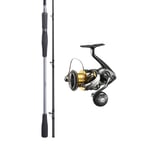 Shimano Yasei Pike XH Spin Fast 2,50m 40-120g + Twin Power 4000 PG Paketdeal