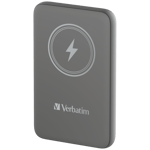 Verbatim – Charge´n´Go Magnetic Wireless Power Bank 10000 Grey (32249)