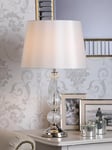 Laura Ashley Bradshaw Table Lamp, Polished Nickel