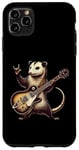 Coque pour iPhone 11 Pro Max Retro Possum Rock Music Men Kids Women Funny Opossum Rock