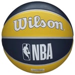 ballons de basket Unisexe, Wilson NBA Team Indiana Pacers Ball, Jaune