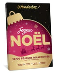 Wonderbox - Coffret Cadeau - Multi Activité - Joyeux Noël Passion - pour Noël, 1 Activité Passionnante Au Choix Week-End, Restaurant, Sport Ou Bien-être