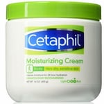 Cetaphil Moisturizing Cream for Dry/Sensitive Skin, Fragrance Free