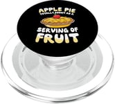 Apple Pie Totally Count As A Serving Of Fruit PopSockets PopGrip for MagSafe