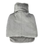 SENSLY, SB84240, Bouillotte Chausson 2L Gris, Textile de Haute Qualité pour Douceur et Confort, Fini les Pieds Gelés, Design Élégant et Moderne, Parfaite pour Moments Cocooning et Détente à la Maison