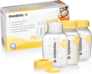 Medela Breast Milk Storage Bottles - Bpa-Free - Pack of 3 X 150 Ml