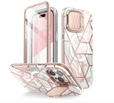 Supcase iPhone 15 Pro Max Cosmo MagSafe Skal - Marble