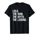 Lolo Filipino Grandpa the Man the Myth the Legend T-Shirt