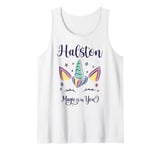 First Name Halston Personalized Halston Tank Top