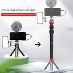 Aluminum Alloy Unipod Strong Reliability Telescopic Monopod For Camera