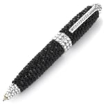 ICE London Princess Swarovski Pen - Black