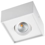 SG Armaturen Cube Downlight 6 W, matt hvit