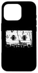 Coque pour iPhone 16 Pro Tenue de fête des années 90 cassette rétro fête des pères