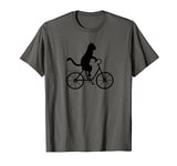 Cat On Bike | Cool Biking Kitty Animals Funny Riding Gift T-Shirt