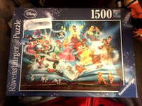 Ravensburger 1500 Piece Puzzle Disney Storybook Jigsaw NEW,SEALED