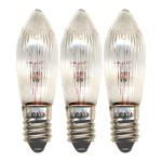 Reservlampa E10 34V 3W 3-pack