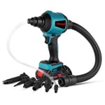 Aspirateur Souffleur de poussière Rechargeable sans fil 5 en 1, 1000W, 40000 tr/min, fonction d'aspiration, multifonction, pour batterie makita 18v