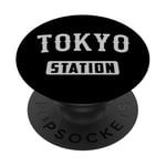 Gare de Tokyo Gare de Tokyo Souvenir du Japon PopSockets PopGrip Adhésif