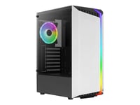 Aerocool Pgs V Series Bionic-G-Wt-V2 - Tempered Glass Edition - Mid Tower Spel - Atx - Genomskinlig Sidopanel (Härdat Glas) - Ingen Strömförsörjning (Atx) - Vit - Usb/Ljud