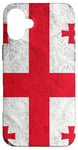 iPhone 16 Plus Georgia Flag Colours Georgian Gift for Georgians Case