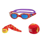 Zoggs Wonderwoman Set Goggles Splash Ball Dive Ball Age 0-6 Wonder Woman Girls