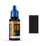 Peinture Vallejo Mecha Color Black Wash - Pot de 17 ml