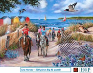 Sea Horses 500 Big Piece Jigsaw Puzzle by The House of Puzzles - New in Box