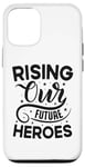 Coque pour iPhone 12/12 Pro Citation de motivation inspiration, message positif et drôle