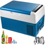 VEVOR Mini Refrigerateur de Voiture 22L Mini Frigo Portable Electrique 45W avec Panneau Numerique -20 a 20 ℃ pour Garder la Fraicheur des Boissons et
