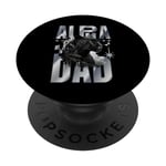 Alpha-Dad Panther Fête des pères PopSockets PopGrip Interchangeable