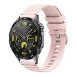 Huawei Watch GT 4 46mm Klokkerem i silikon - Rosa